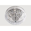 Plafoniera clasica cristal alama crom 3xE14/40W, Sheraton DLU-2327/3/5 Chrom Orion
